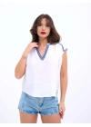 7162 BLUZ-BEYAZ