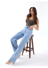 7415 KOT PANTOLON-AÇIK MAVİ
