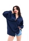 7448 GÖMLEK-LACİVERT
