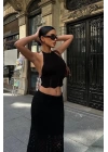 Adela Kroşe Etek Takım 9504-01