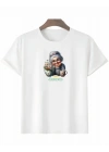 Anneler Gününe Özel Tasarım Canım Annem Baskılı T-shirt - Beyaz