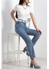 Asimetrik Yaka Body Beyaz - 30227.1892.