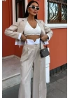 Audrey Crop Ceket Takım 10106