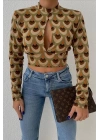 Autumn Cut Out Bluz 3018-08