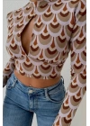 Autumn Cut Out Bluz 3018-08