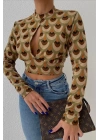 Autumn Cut Out Bluz 3018-08