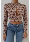 Autumn Cut Out Bluz 3018-08