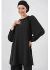 Ayrobin Tunik Pantolon Alt Üst Takım 6712 - Siyah