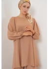 Ayrobin Tunik Pantolon Alt Üst Takım 6712 - Vizon