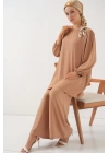 Ayrobin Tunik Pantolon Alt Üst Takım 6712 - Vizon