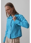 Basic Gömlek - Turkuaz