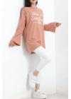 Baskılı Oversize Suprem Tunik Koyusomon - 20217.1567.
