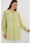 Bebe Yaka Uzun Tunik 5967 - E.Yeşil