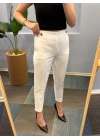 Bel Lasti̇kli̇ Düğmeli̇ Pantolon