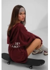 Beli Lastikli Fermuarlı Sweatshirt