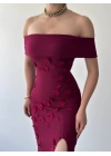 Cası Straplez  Elbise
