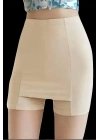 ÇİFT KATMANLI ETEK ALTI ŞORT KORSE KADIN 4432