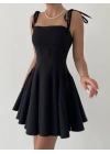 Clara Askılı Mini Elbise