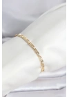 CM 14K Gold Renk Geometrik Model Kadın Bileklik