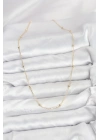 CM 14K Gold Renk Minik Top Zincirli Kadın Kolye