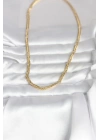 CM 14K Gold Renk Zincir Model 45 cm Kadın Kolye