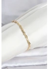 CM 14K Gold Renk Zincir Model Kadın Bileklik