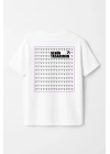 Çocuk Arka Sizin Tasarımınız Basic Tshirt - Beyaz