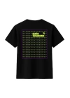 Çocuk Arka Sizin Tasarımınız Basic Tshirt - Siyah