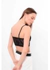 Dantelli Bralet Siyah