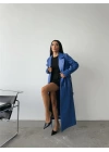 DERİ TRENÇKOT - Saks