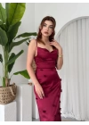 Dora Çiçek Detaylı Elbise