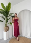Dora Çiçek Detaylı Elbise