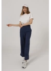 Duble Paça Pantolon - İndigo