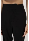 Duble Paça Pantolon - Siyah
