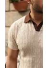 Erkek 2li Paket Desenli Kısa Kollu Pamuk Triko Tişört