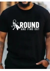 Erkek Around Baskılı Süprem T-shirt