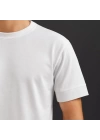 Erkek Basic Oversize Double Face Kumaş Kısa Kollu Tshirt