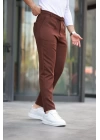 Erkek Beli Bağcıklı Jogger Pantolon
