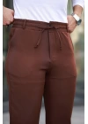 Erkek Beli Bağcıklı Jogger Pantolon