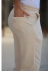 Erkek Beli Bağcıklı Jogger Pantolon