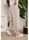 Erkek Beli Lastikli Pileli Baggy Pantolon