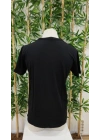 Erkek Bisiklet Yaka Kedi Baskılı Süprem T-shirt
