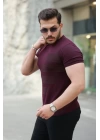 Erkek Bisiklet Yaka Kısa Kollu Tişört