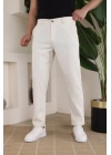 Erkek Casual Slim Fit Cord Desenli Kumaş Pantolon