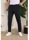 Erkek Casual Slim Fit Cord Desenli Kumaş Pantolon