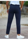 Erkek Cepli Slimfit Atlas Pantolon
