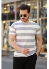 Erkek çift Renk Pamuklu örme Kumaş Kısa Kollu T-shirt
