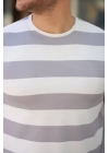 Erkek çift Renk Pamuklu örme Kumaş Kısa Kollu T-shirt