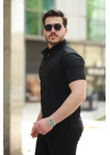 Erkek çıtçıt Düğmeli Kısa Kollu Gömlek