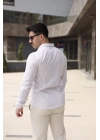 Erkek çizgi Desenli Gömlek